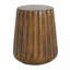 Table d'appoint intérieure MGO - Table de bout durable de style souche d'arbre pour patio, jardin, salon