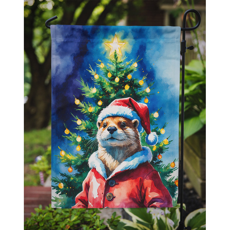 Drapeau de jardin de Noël, Loutre