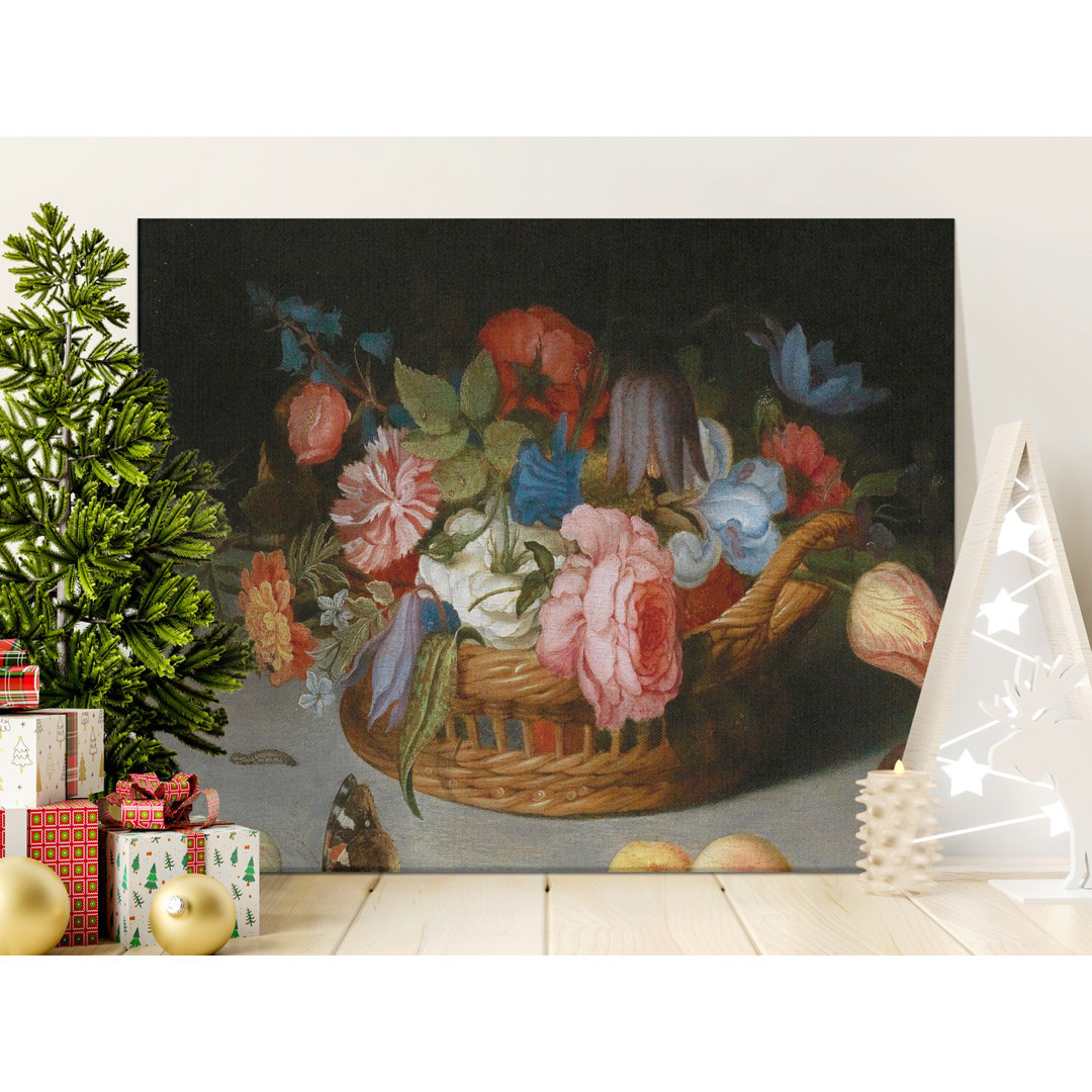 Floral Still Life Canvas Wall Art, Dutch Masters Painting, Gallery Wrapped Canvas Print, Ready to Hang, Archival Inks, Home Decor