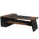L-Shaped Executive Office Desk with Drawers and File Cabinet