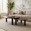 Table basse gigogne en bois massif Grayson