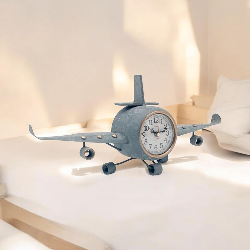 Barnard Decorative Wall Clock | Modern Home Timepiece with Easy Read Display for Living Room or Office