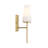River 1-Light Wall Sconce in Brass-1078915330
