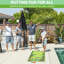 Golf de golf en tissu 2,5 pi x 10 pi preformation pure