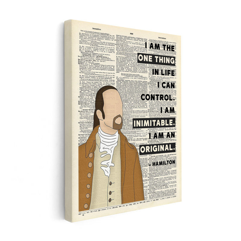 I Am An Original No2, Unframed, Canvas, 08"H x 10"W