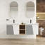 Meuble-lavabo mural 60 po avec lavabo