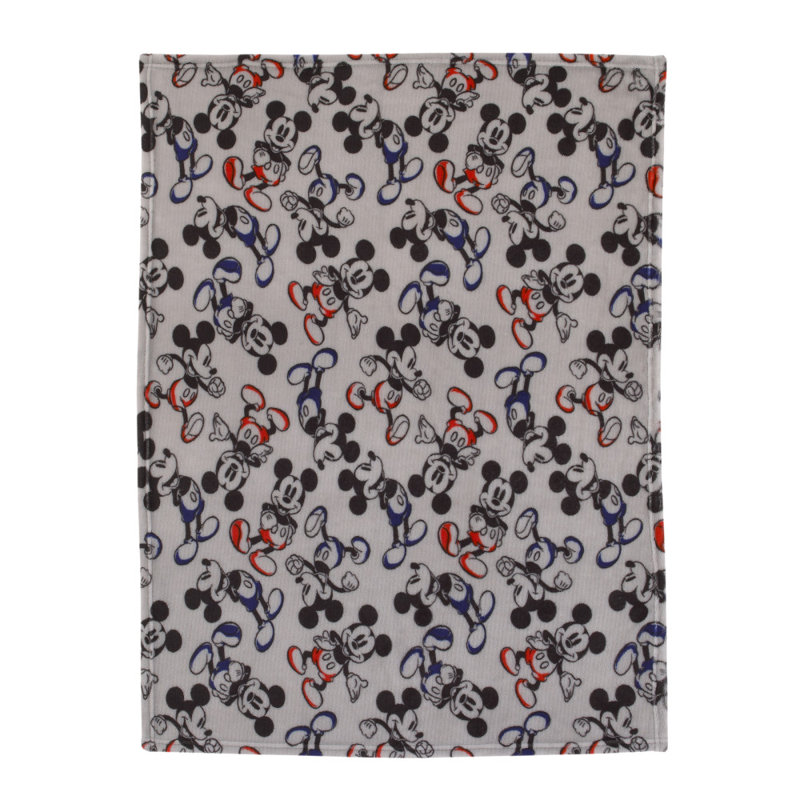 Couverture pour bébé très douce disney mickey mouse
