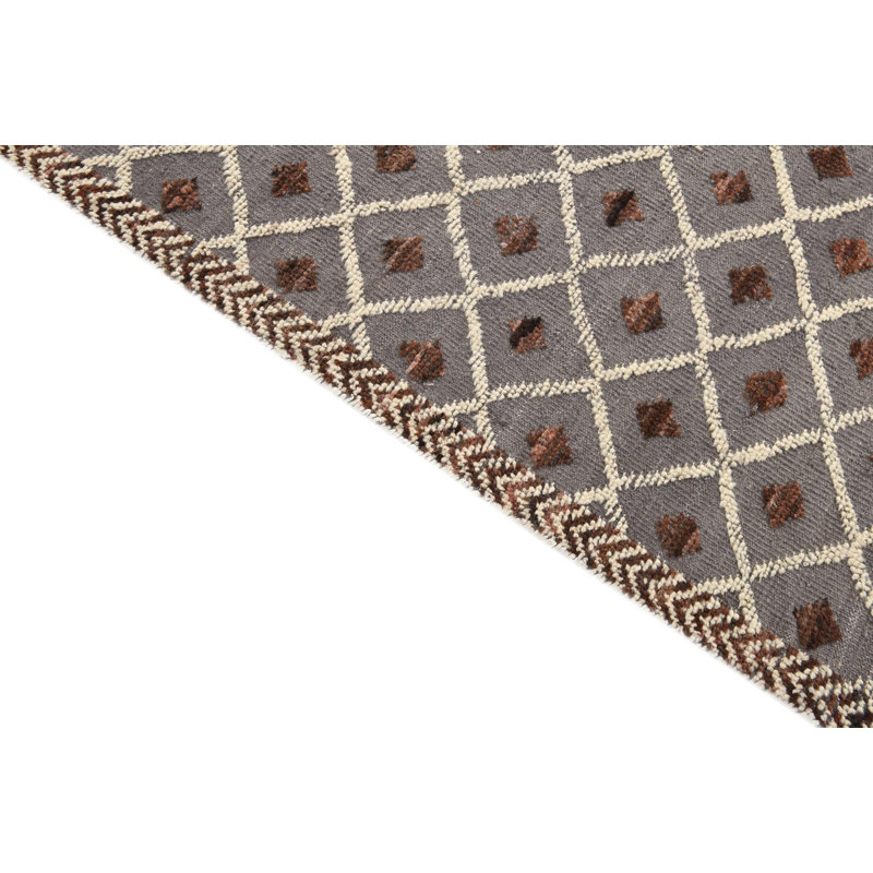 Tapis gris 8 x 10 Philip