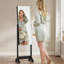 Armoire pour bijoux avec miroir autoportante Aganlane-1792434579