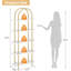 178cm H x 80cm W Bookcase