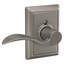 Accent Passage Door Lever with Addison Rosette-22335239