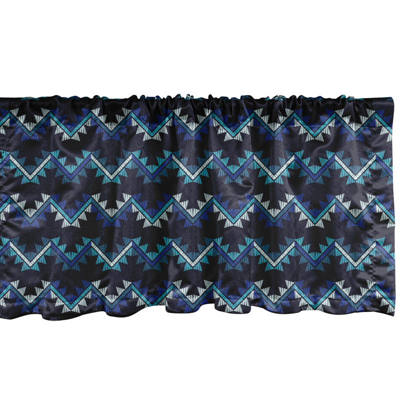 Ensemble de 2 cantonnières Ambesonne Aztec, L 54 po x L 12 po