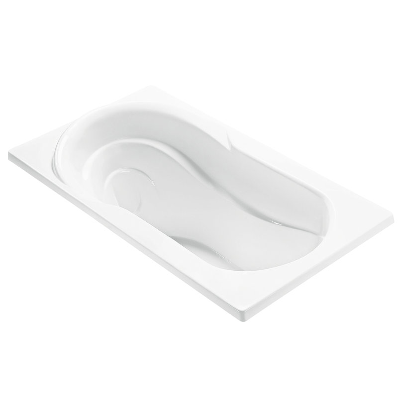 Reflection 4 60" Whirlpool Bathtub, White