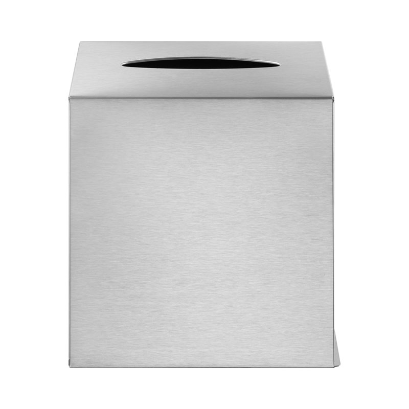Housse pour boîte à mouchoirs Nexio Boutique, Acier inoxydable mat