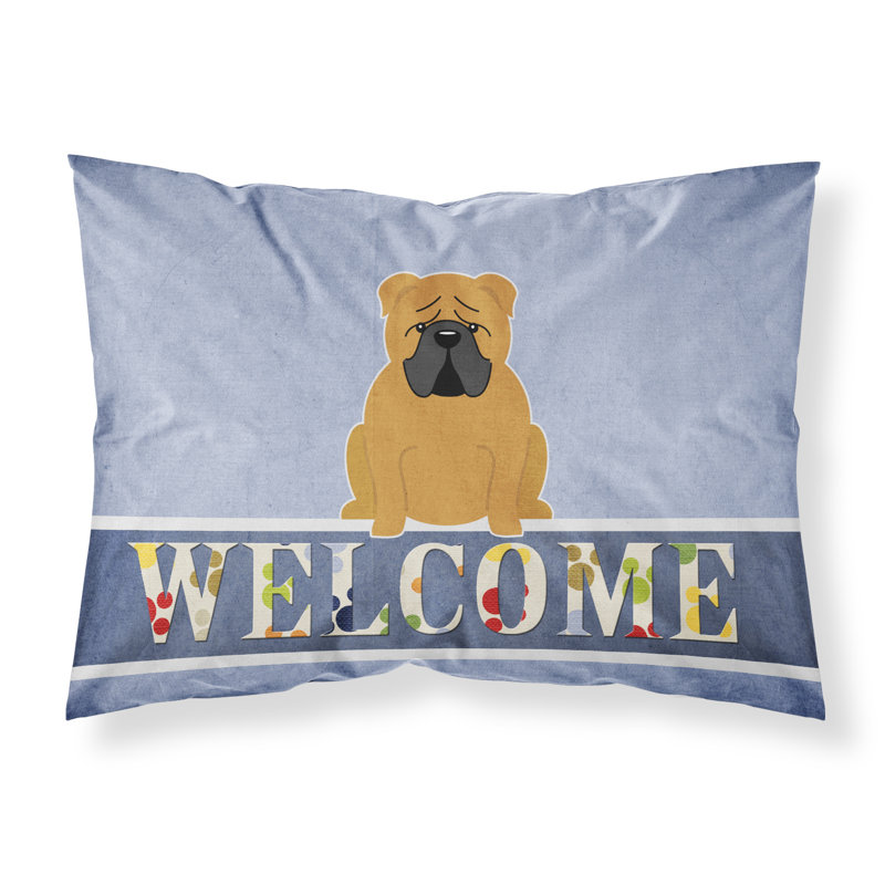 Microfiber, Red English Bulldog