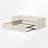 Upholstered Extendable Daybed With Trundle-747517455