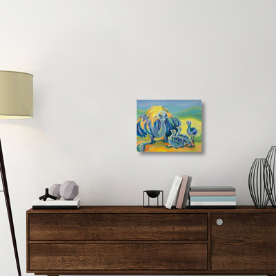 " Ostriches " by Tummy Rubb Studio