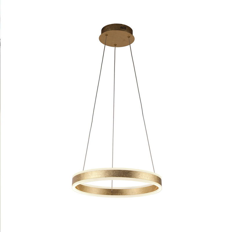 Callendale 1 - Light Waggon Wheel LED Chandelier