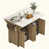 Naturel / marbre est en rupture de stock