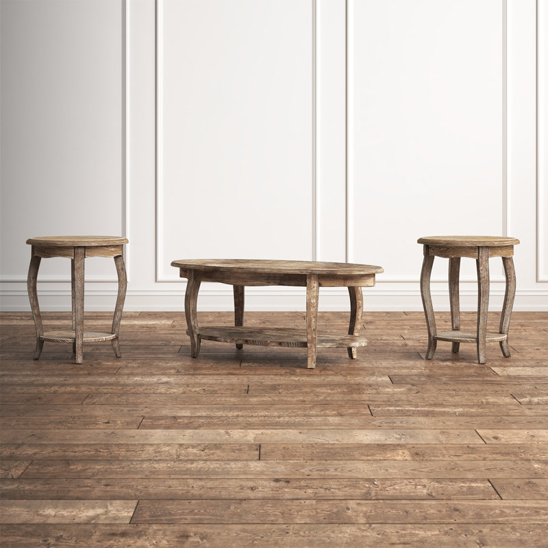 Ensemble de tables basses 3 pièces Deborah