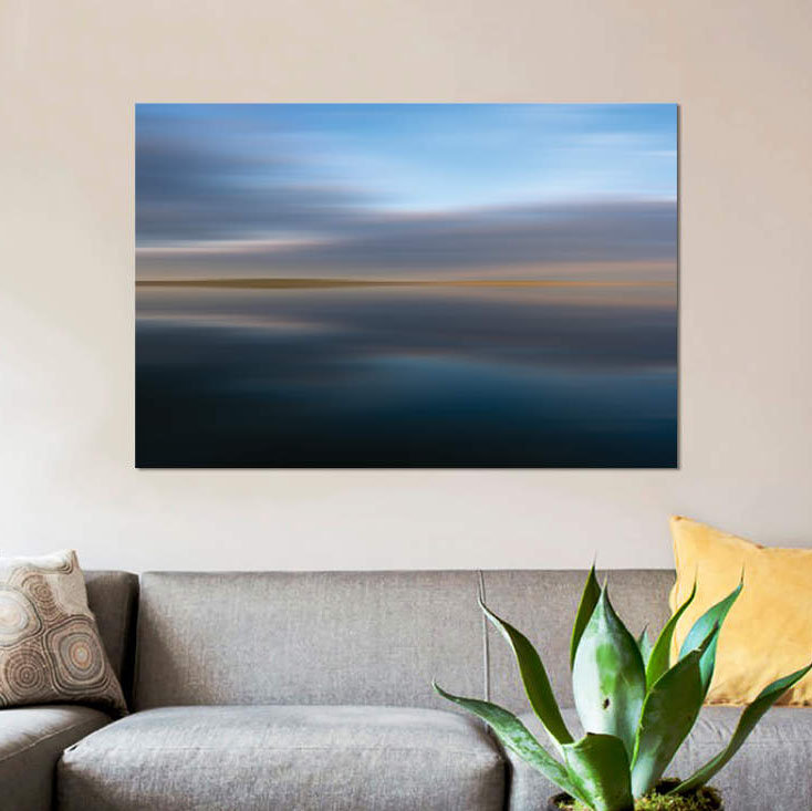 « a strie of cuivre », impression sur toile, H 8 po x l 12 po x P 0,75 po