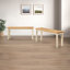 Ensemble de table de salle à manger en bois massif avec banc Alcazar x1 Alissah