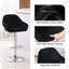 Swivel Upholstered Velvet Adjustable Height Bar Stool-122279879