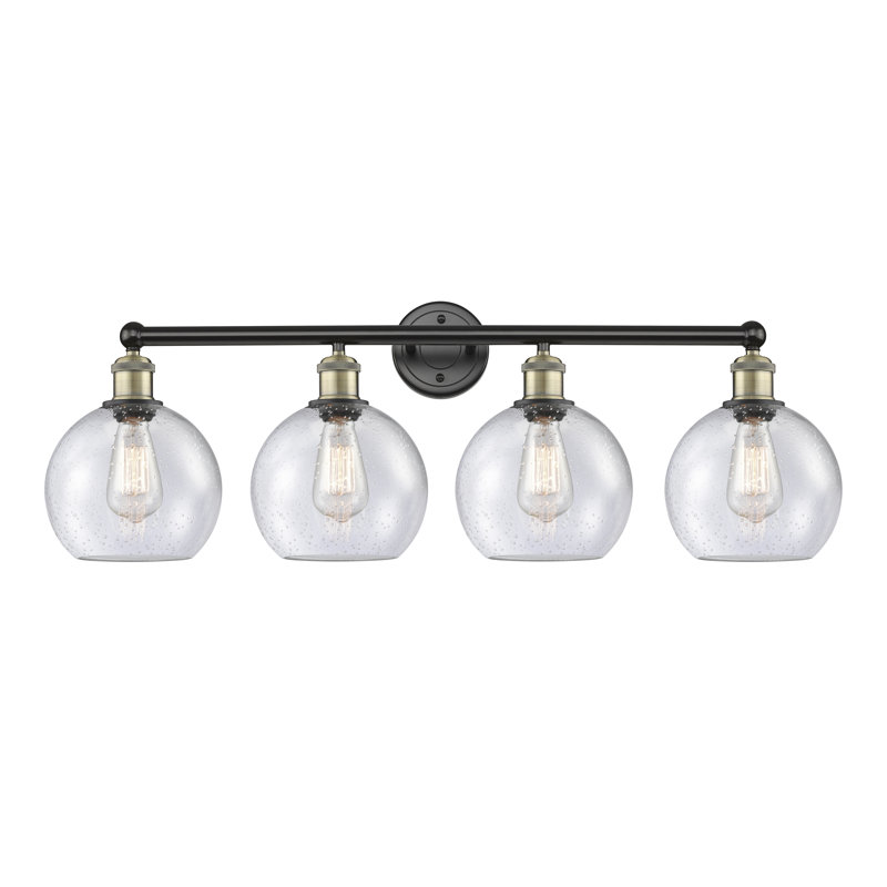 Éclairage pour meuble-lavabo à 4 lumières à intensité variable Ellington, Nickel poli