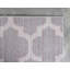 Tapis gris foncé / ivoire tissé à la machine Molly-1437990050