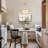 3 - Light Dimmable Modern Unique/Statement Bowl Chandelier