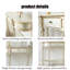 Solid Wood Top Console Table-494220591