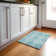 Premium Machine Washable Cerrito Amf539 Teal Rug