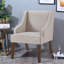 Chaises d'appoint Comfort, structure en bois de velours de style moderne pour le bureau à domicile
