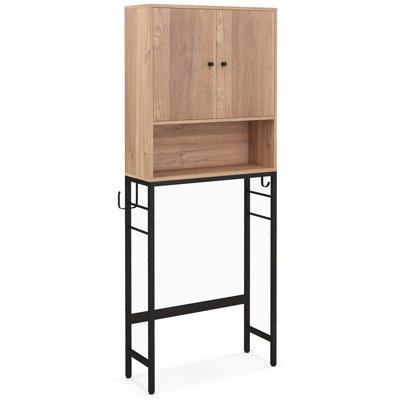 Support de toilette sur pied avec tablette réglable