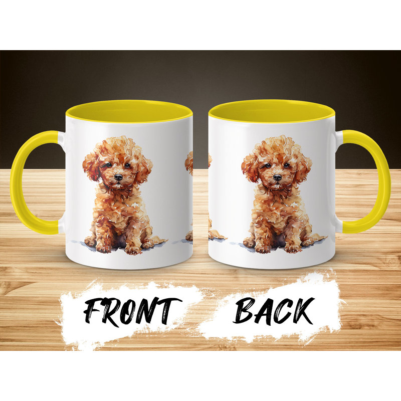 Ceramic Coffee Mug, Yellow