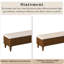Banc de rangement multifonctionnel 50,8 po-691325423