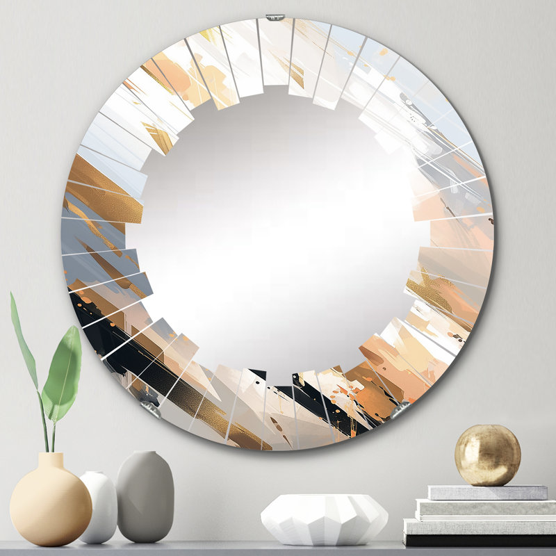 Miroir mural Amitee, 24 po x 24 po