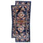 Hand Knotted Wool Area Rug in Blue