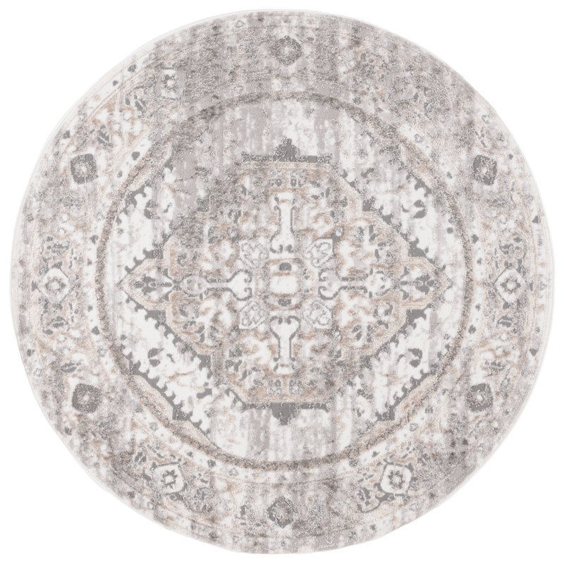 Tapis oriental Xyla Performance, Rond 6 pi 7 po