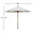Manford 108'' Market Sunbrella® Umbrella-87577017