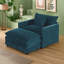 Chaise d'appoint moderne avec repose-pieds-1045483674
