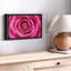 Impression sur toile rose vif-102859344