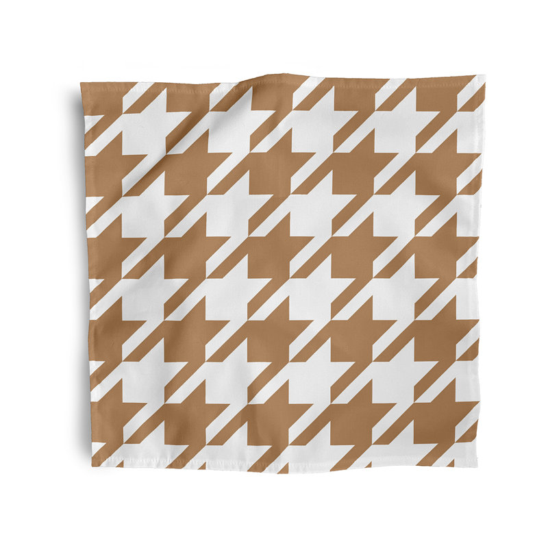 Ensemble de serviettes 4 pièces Bryant, L 18 po x L 18 po, Brun