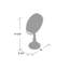 Miroir de salle de bain Aldrick