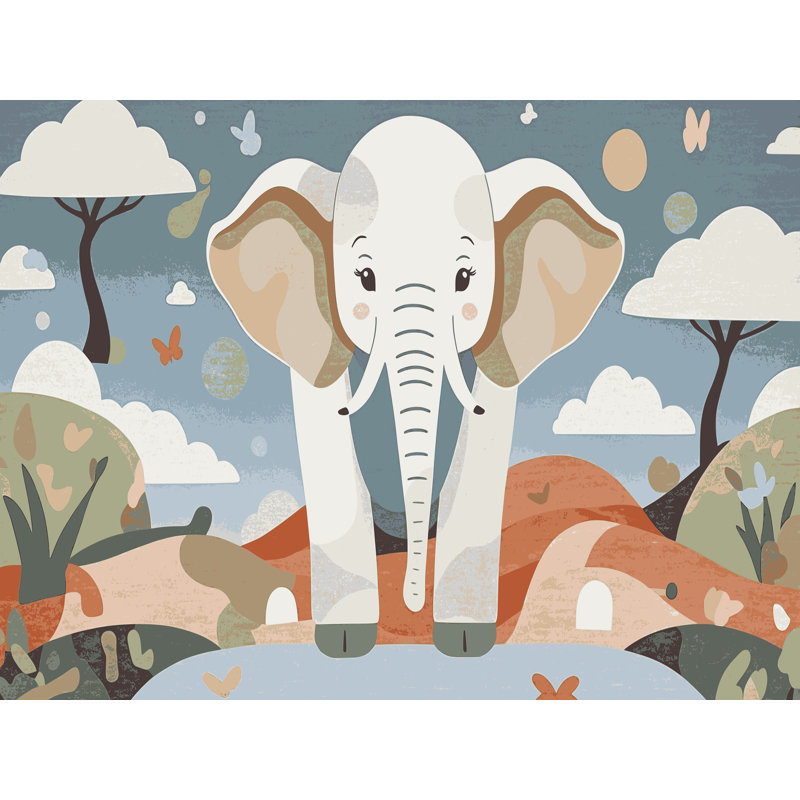 Tapis pour enfants East Urban Home, Rectangulaire 2 pi x 3 pi