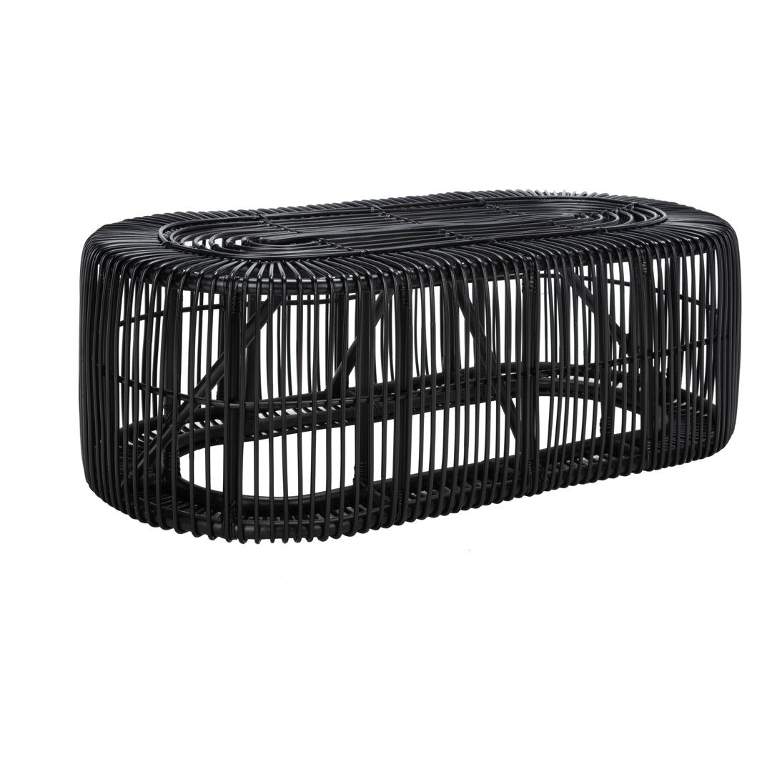 Adamarys Drum Coffee Table Bay Isle Home™ 