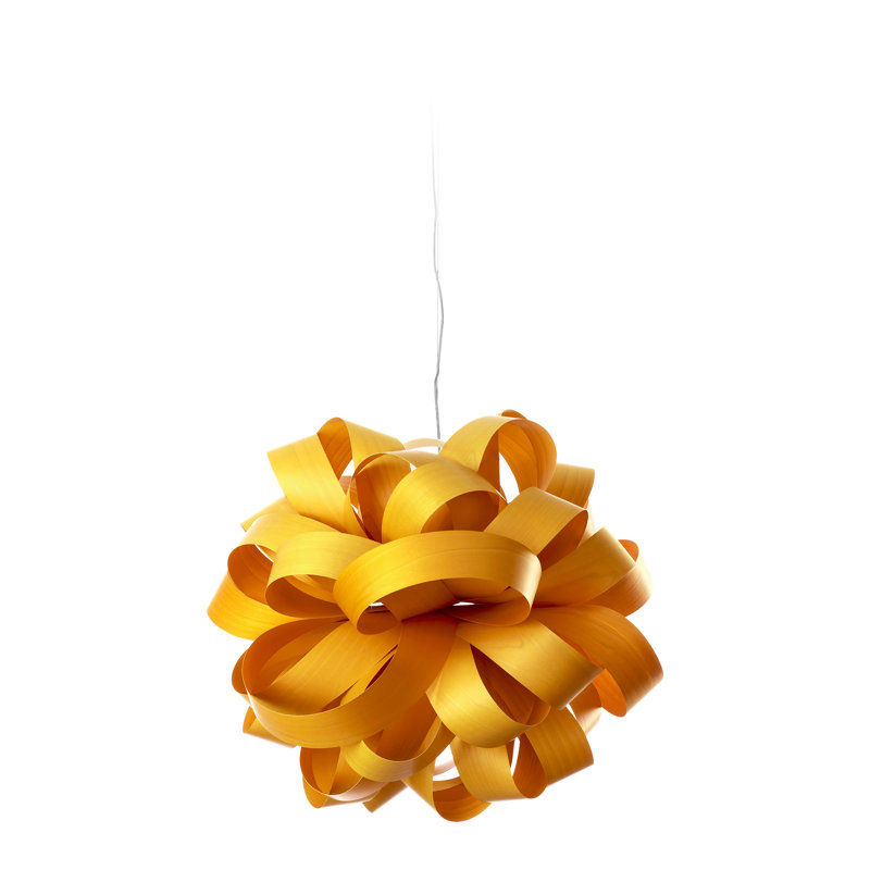 Agatha 1 - Light Pendant, Yellow, E26 Base