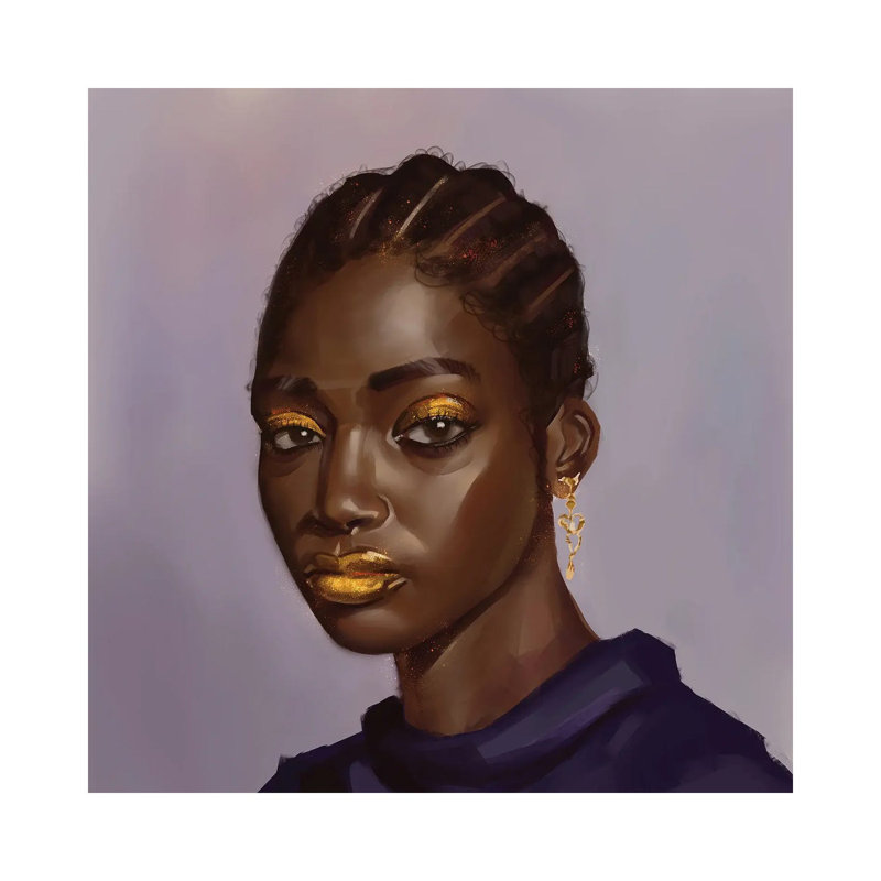 Illusion by Adekunle Adeleke - Wrapped Canvas Print, 30.48 cm H x 30.48 cm W