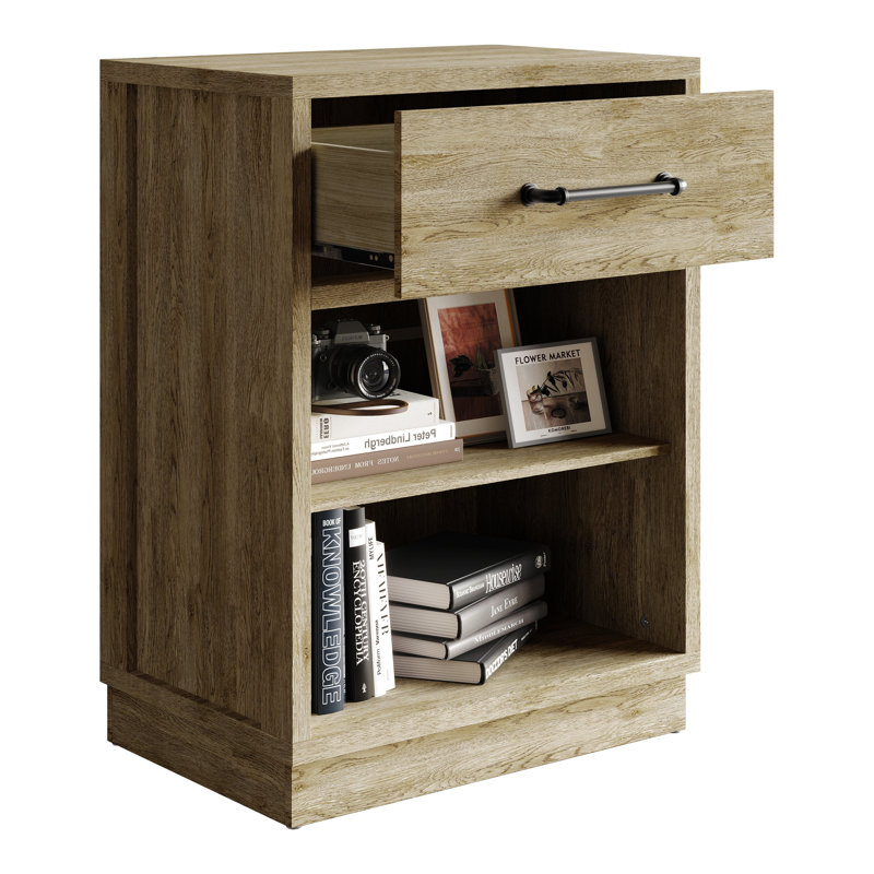Armoire avec un tiroir en chêne clair, Light Oak