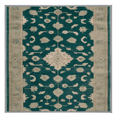 Tapis gris lavable à la machine